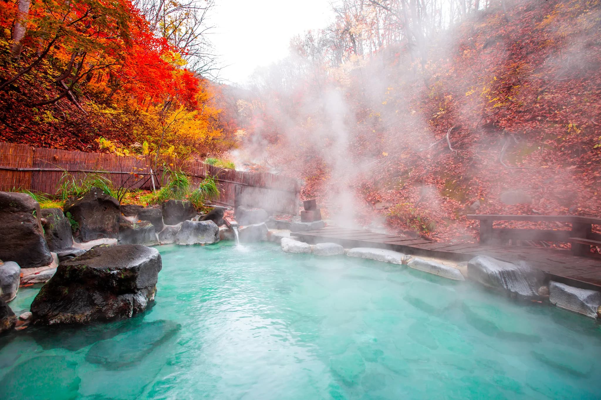Toya bungkah Hotspring